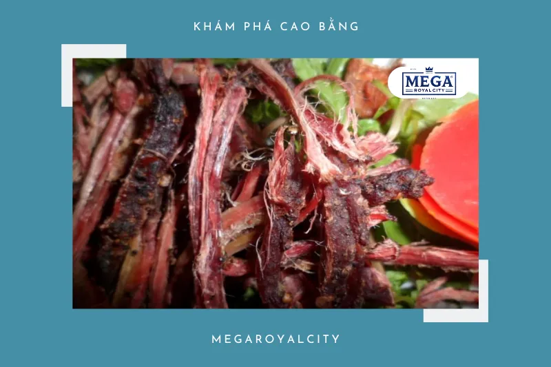 Thịt trâu gácc bếp