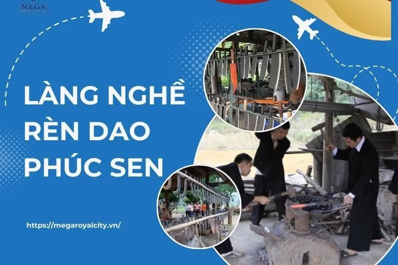 Làng nghề rèn dao Phúc Sen